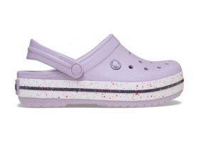 Resim Crocband Benekli Bant Terlik-10891 Mor 