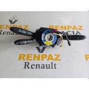 Resim Fiat 500 Direksiyon İkaz Kol Grubu+Airbag Sargısı 07356746890 