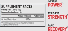 Resim Pro Science Nutra Creatine (Kreatin) 60 servings 5000 mg - 60 servis 