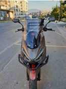 Resim Motocam Rks Newlight 125 Siperlik Ön Cam 2021-2022 Model 55cm Açıkfüme Renkli 4mm Pro Modele Uymaz 
