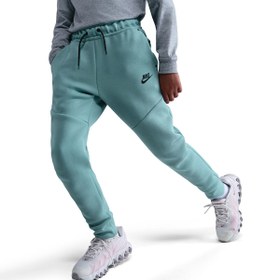 Resim Nike Sportswear Tech Fleece Çocuk Yeşil Günlük Stil Eşofman Altı HV5869-017 