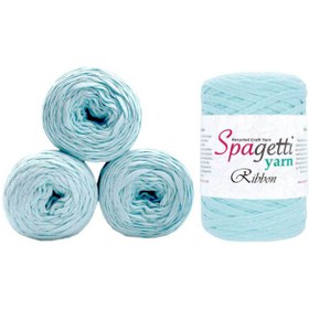 Resim Spagettiyarn Mint Yeşili Ribbon 13 - 4'lü Set 