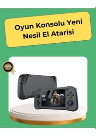 Resim Bfs Retro Ve Modern Oyun Destekli Taşınabilir Konsol 64gb Kart Dahil 