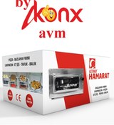 Resim BY İKONX AVM Hamarat Camlı Bazlama Lahmacun Fırını Yeni Ürün 