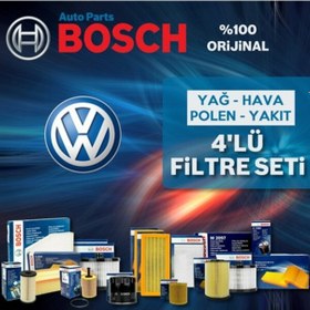 Resim Vw Golf 4 1.6 Fsi Bosch Filtre Bakım Seti 2002-2006 (495584620) 