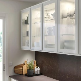 Resim Cam Kapak, Cam-Beyaz, 40X80 cm 