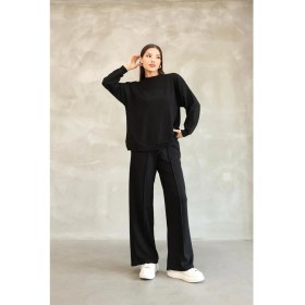 Resim Ponçik Modal Oyso Kumaş Eşofman Takımı Oversize Rahat Kalıp 24588 