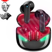 Resim VOOKA Warrior 5.3 Wirelles Gaming Oyuncu Kablosuz Bluetooth Kulaklık E-sport Earbuds 300 Mah Ledli V44 