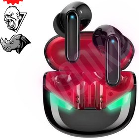 Resim VOOKA Warrior 5.3 Wirelles Gaming Oyuncu Kablosuz Bluetooth Kulaklık E-sport Earbuds 300 Mah Ledli V44 