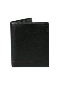 Resim Grande 1588 Erkek Gerçek Deri Dikey Cüzdan Siyah Siyah 