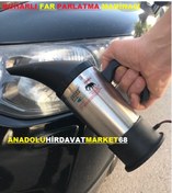 Resim Gross 12Volt Buharli Far Parlatma Makinasi Araç Termosu 