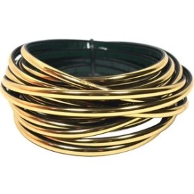 Resim Trend Garaj Gold Altın Yapışkanlı Nikelaj Tampon Panjur Şeridi 12MM Gold 3m 