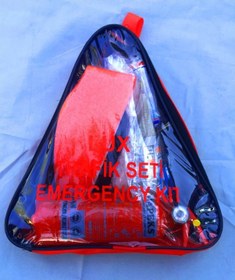 Resim Trafik Seti Ilk Yardım Çantası Yönetmeliğe Uyumlu 