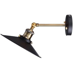 Resim Riolight Retro Tavan-duvar Hareketli Başlık Çap 23cm Siyah 