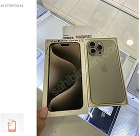 Resim Apple iPhone 15 Pro Max İkinci El TR | 512 GB | Natürel Titanyum 