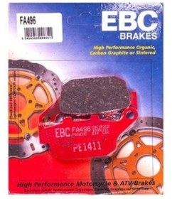 Resim Honda Cbr 250 R Arka Fren Balatası Ebc Fa496 Balata 