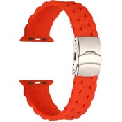 Resim Watch 7 45mm KRD-72 Uyumlu Zore Kordon-Turuncu 