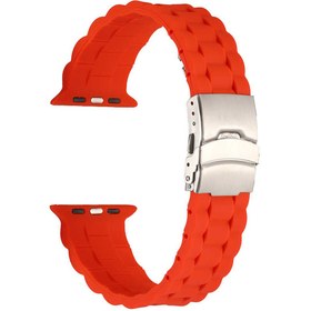 Resim Watch 7 45mm KRD-72 Uyumlu Zore Kordon-Turuncu 