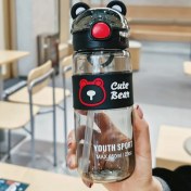 Resim Dzjxfb Ayı Pipetli Kupa Plastik Kupa Çocuk Kurı (Yurt Dışından) 
