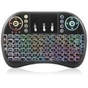 Resim Torima Kablosuz Şarjlı Rgb Mini Klavye Pilli 