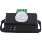 Resim Vkemall 12v/24v Entegre Pır Sensörlü Led Kontrol Cihazı - Otomatik Açma/kapama, 8m Algılama Mesafesi, Çeşitli Ampullerle Uyumlu 