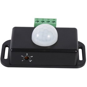 Resim Vkemall 12v/24v Entegre Pır Sensörlü Led Kontrol Cihazı - Otomatik Açma/kapama, 8m Algılama Mesafesi, Çeşitli Ampullerle Uyumlu 