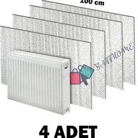 Resim Baffhome Petek Kalorifer Arkası Yalıtım Levhası Radyatör Arkalığı Arkası Levha Ses Isı Yalıtım Malzemesi 4 Adet Levha 