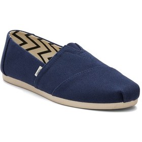 Resim 10017712 Navy Espadril / Keten Kadın 10017716 10017712 10017743 Toms Alpargata Classic Recycled Co Lacivert 