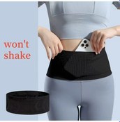 Resim Willowhaven Siyah S 1/2 Gizli Koşu Bel Bandı Outdoor Spor Çok Fonksiyonlu Erkek Kadın Siyah 