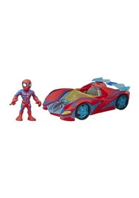 Resim Marvel Süper Hero Adventures Spiderman ve Web Racer E7932 