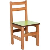 Resim Ahşap Sandalye Mdf Oturaklı 