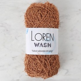Resim Loren Wash Kahverengi El Örgü İpi - R144 - 34035 