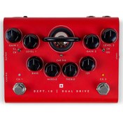 Resim Blackstar Dept. 10 Dual Drive 2-Channel Tube Overdrive Pedalı AMPED 3 
