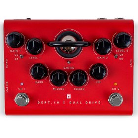 Resim Blackstar Dept. 10 Dual Drive 2-Channel Tube Overdrive Pedalı AMPED 3 