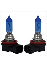 Resim Ampul H-8 12v.35w Beyaz 1 Takım Beyaz Işık 
