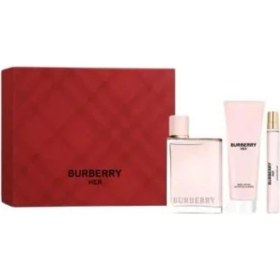 Resim Hype Store Burberry Her Edp 100 ml ve Edp 10 ml ve Bl 75 ml Set Parfüm 