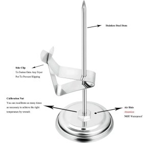 Resim Weather Forecast Yağ Fritöz Sıvı Termometresi Ölçer THR349 