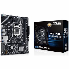 Resim ASUS Prime H510M-F R3.0-CSM DDR4 (3200MHz)OC M.2 HDMI PCIe 4.0 1200P mATX Anakart 
