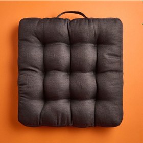 Resim Soft Traum Sandalye Minderi - Antrasit - 45x45 Cm Çok Renkli 