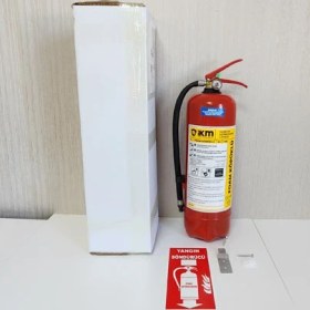 Resim İKM 6 kg Köpüklü Yangın Tüpü 8 kg Alevleri Söndürme Özelliği ile Ev ve Ofis Kullanımına Uygun 