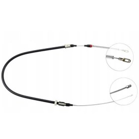 Resim WISCO 522593 El Fren Teli 1260Mm Opel Corsa A 83 - 
