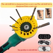 Resim Çok Fonksiyonlu Matkap Bileyici Makinesi - 125mm Bileyici, 2-13mm Matkap Uçları, Bıçak Bıçakları ve DIY Araçları İçin | 3D Hassas Salınım Sistemi ve Evrensel Açı Ayarı | Elektrik Gerektirmeyen İşlem, Isıya Dayanıklı Plastik, Ev ve Profesyonel Kullanım İçin Taşınabilir 