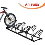 Resim İlgi Trafik Bisiklet Park Yeri Sistemleri Alanı Demiri Ayağı Sehpası Ankara 6'lı Siyah 