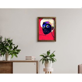 Resim Bk Home Doğal Masif Ahşap Çerçeveli Tablo 45X65Cm-23 (551056781) 