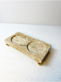 Resim Modestmar Traverten Yağdanlık, Traverten Düzenleyici Top Ayaklı 