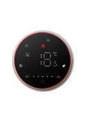 Resim Butu Bht-6001gal 95-240v Ac 5a Akıllı Yuvarlak Termostat Su Isıtma Led Termostat Wifi Olmadan Siyah 