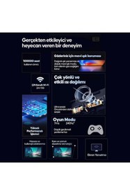 Resim NEFFO 4K Ultra HD Görüntü Projektör Projeksiyon Cihazı 