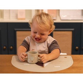 Resim Citron Silicone Placemat Semi Circle Mama Altlığı - Vehicles 1286357 