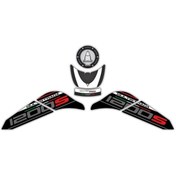 Resim GP KOMPOZİT Gp Kompozit Ducati Multistrada 1200 S 2015-2018 Uyumlu Tank Pad Seti Beyaz 