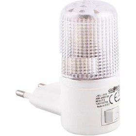 Resim Global Led Gece Lambası Beyaz Işık Çok Renkli 